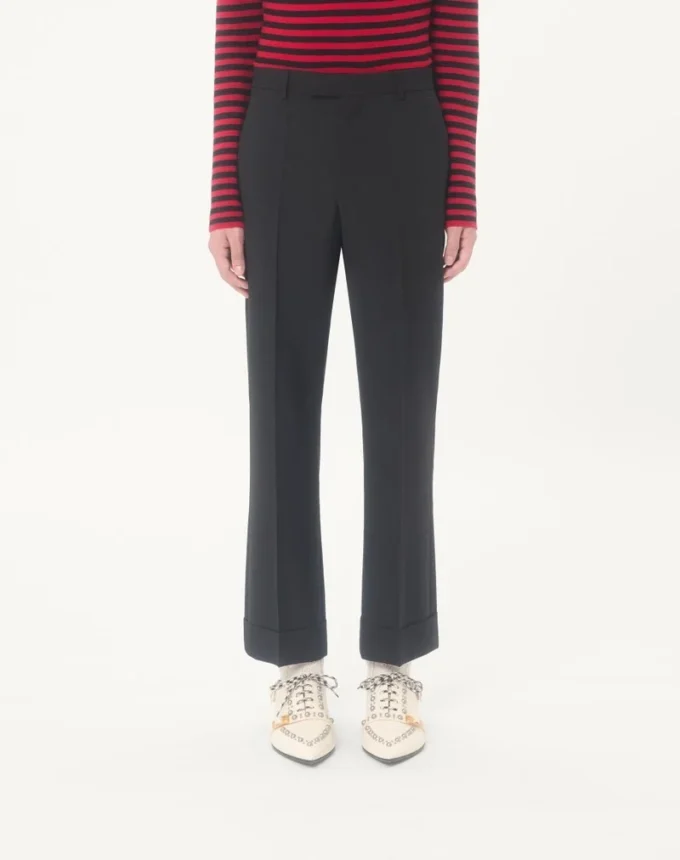 Valentino Wollhose mit Bündchen Valentino Wollhose mit Bündchen