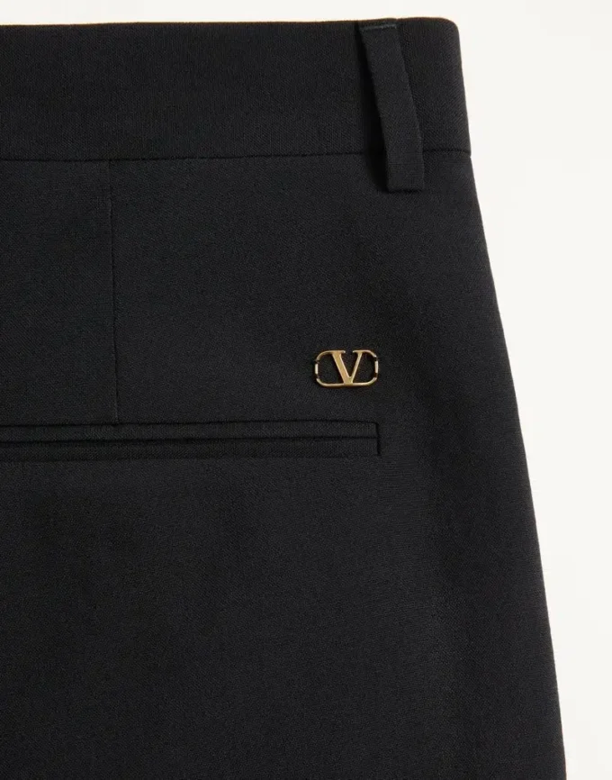 Valentino Wollhose mit Bündchen Valentino Wollhose mit Bündchen