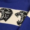 Valentino Wollpullover mit Jacquard-Panthermuster Valentino Wollpullover mit Jacquard-Panthermuster