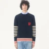 Valentino Wollpullover mit VG-Stickerei Valentino Wollpullover mit VG-Stickerei