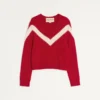 Valentino Wollpullover mit VLogo-Schleife auf der Rückseite Valentino Wollpullover mit VLogo-Schleife auf der Rückseite