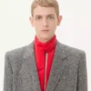 Valentino Zweireihige Jacke aus Natté Boutonné-Wolle Valentino Zweireihige Jacke aus Natté Boutonné-Wolle