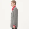 Valentino Zweireihige Jacke aus Natté Boutonné-Wolle Valentino Zweireihige Jacke aus Natté Boutonné-Wolle