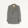 Valentino Zweireihige Jacke aus Natté Boutonné-Wolle Valentino Zweireihige Jacke aus Natté Boutonné-Wolle