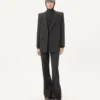 Valentino Zweireihige Jacke aus Wollgabardine Valentino Zweireihige Jacke aus Wollgabardine