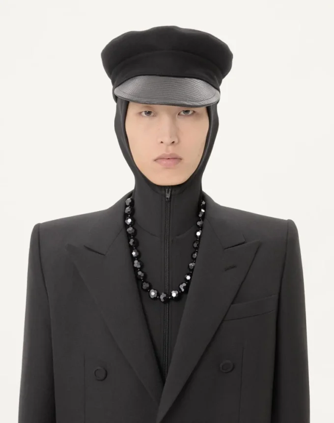 Valentino Zweireihige Jacke aus Wollgabardine Valentino Zweireihige Jacke aus Wollgabardine