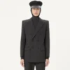 Valentino Zweireihige Jacke aus Wollgabardine Valentino Zweireihige Jacke aus Wollgabardine