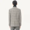 Valentino Zweireihige Wolljacke mit Karomuster Valentino Zweireihige Wolljacke mit Karomuster