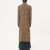 Valentino Zweireihiger Wollmantel mit Glencheck-Muster Valentino Zweireihiger Wollmantel mit Glencheck-Muster
