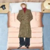 Valentino Zweireihiger Wollmantel mit Glencheck-Muster Valentino Zweireihiger Wollmantel mit Glencheck-Muster