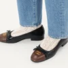 Valet Du Roi Ballerinas aus Ziegenleder