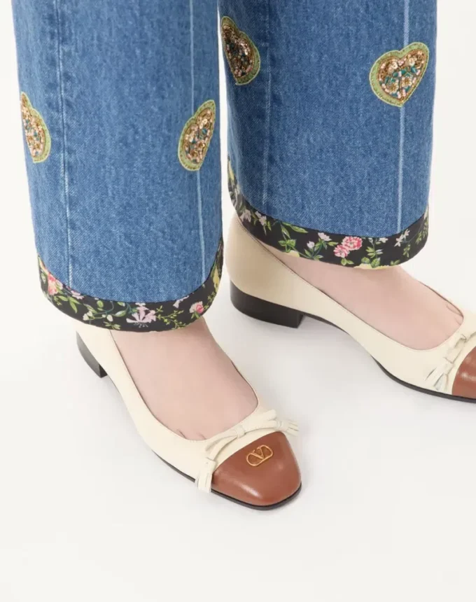 Valet Du Roi Ballerinas aus Ziegenleder 25 mm