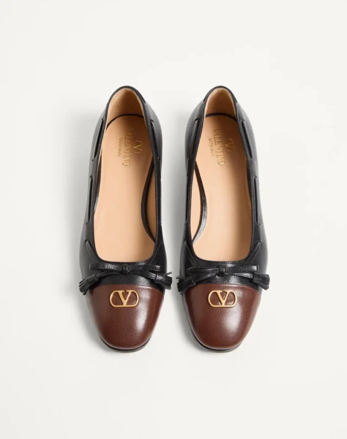 Valet Du Roi Ballerinas aus Ziegenleder