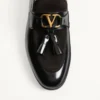 Vaniteux Loafer aus Kalbsleder und Spaltleder