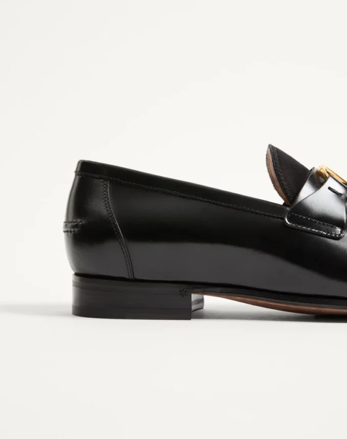 Vaniteux Loafer aus Kalbsleder und Spaltleder