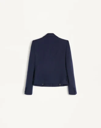 Viskosejacke mit Schleife