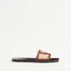 Viva Superstar Slide Sandale aus Canvas und Nappaleder