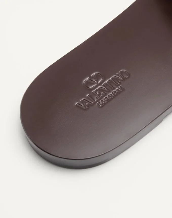 Viva Superstar Slide Sandale aus Canvas und Nappaleder