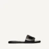 Vlogo Cut-Out Calfskin Slide Sandal Vlogo Cut-Out Calfskin Slide Sandal