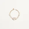 Vlogo Signature Armband aus Metall, Perlen und Swarovski®-Kristallen Vlogo Signature Armband aus Metall, Perlen und Swarovski®-Kristallen