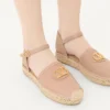 Vlogo Signature Ballerina aus genarbtem Kalbsleder 25 mm Vlogo Signature Ballerina aus genarbtem Kalbsleder 25 mm