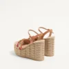 Vlogo Signature Cherryfic Pattern Wedge Sandal 120 mm Vlogo Signature Cherryfic Pattern Wedge Sandal 120 mm