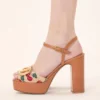 Vlogo Signature Cherryfic Plateausandalen 115 mm