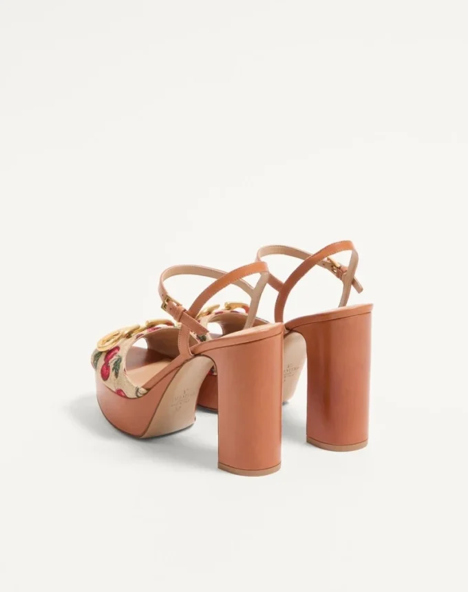 Vlogo Signature Cherryfic Plateausandalen 115 mm