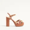 Vlogo Signature Cherryfic Plateausandalen 115 mm