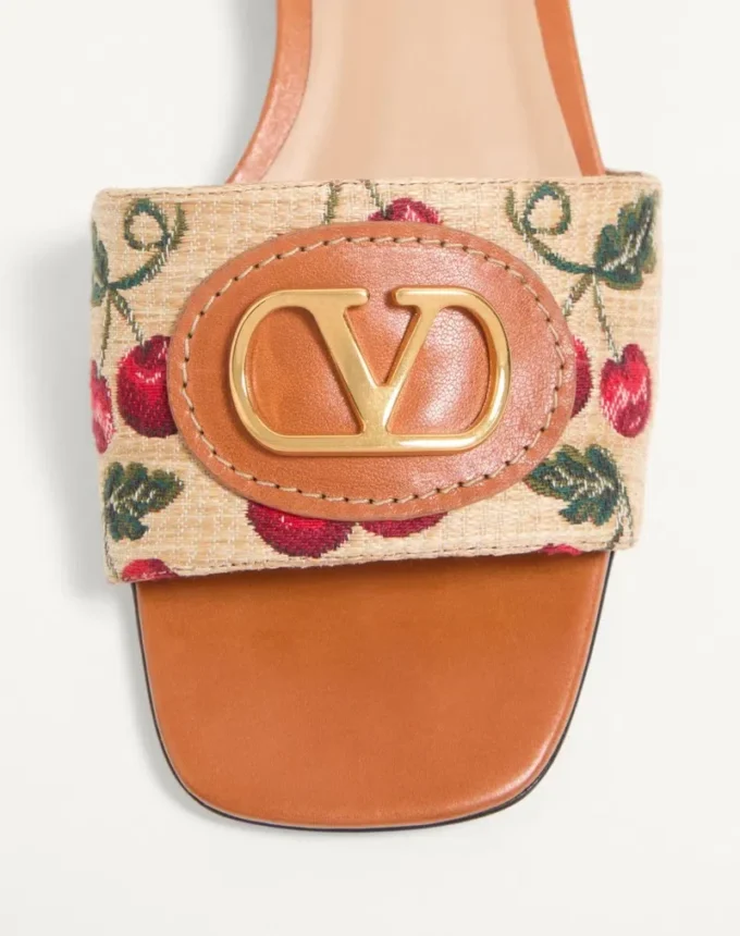 Vlogo Signature Cherryfic Slide Sandal 20 mm Vlogo Signature Cherryfic Slide Sandal 20 mm