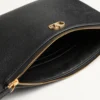 Vlogo Signature Clutch aus genarbtem Kalbsleder Vlogo Signature Clutch aus genarbtem Kalbsleder
