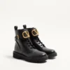 Vlogo Signature Combat-Stiefel aus Kalbsleder 35 mm / 0,8 Zoll