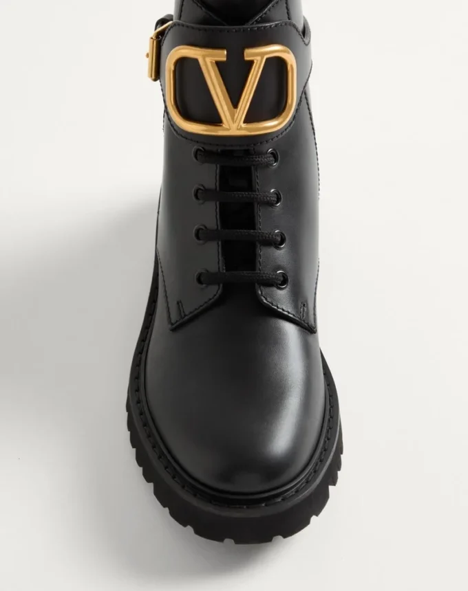 Vlogo Signature Combat-Stiefel aus Kalbsleder 35 mm / 0,8 Zoll