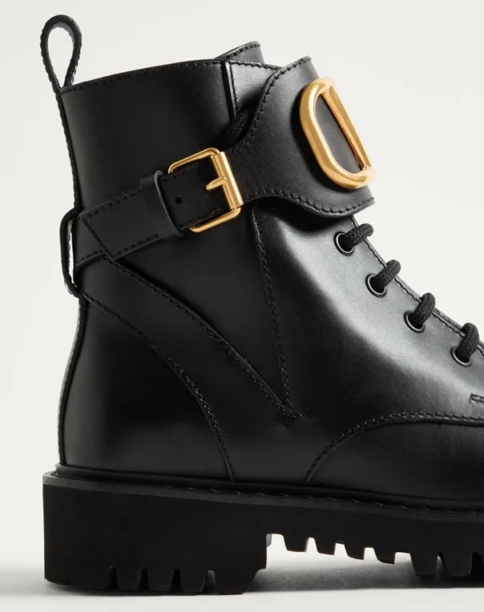 Vlogo Signature Combat-Stiefel aus Kalbsleder 35 mm / 0,8 Zoll