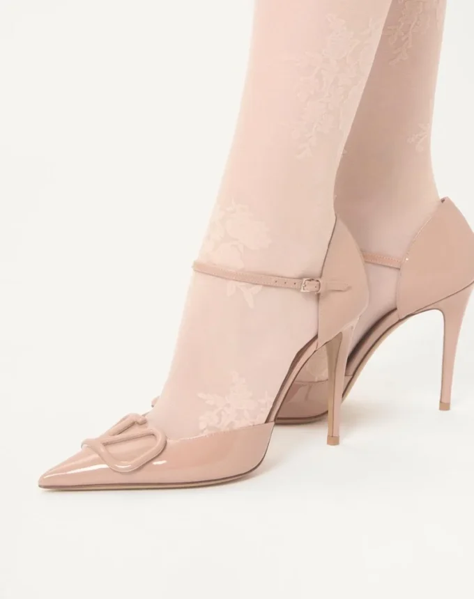 Vlogo Signature D’Orsay Lackleder-Pumps 100 mm