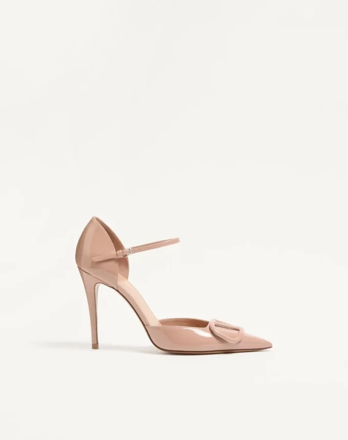 Vlogo Signature D’Orsay Lackleder-Pumps 100 mm