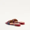 Vlogo Signature Denim-Pantolette mit Cherryfic-Stickerei 20 mm Vlogo Signature Denim-Pantolette mit Cherryfic-Stickerei 20 mm