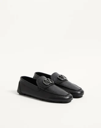 Vlogo Signature Driving-Schuh aus genarbtem Kalbsleder