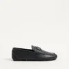 Vlogo Signature Driving-Schuh aus genarbtem Kalbsleder