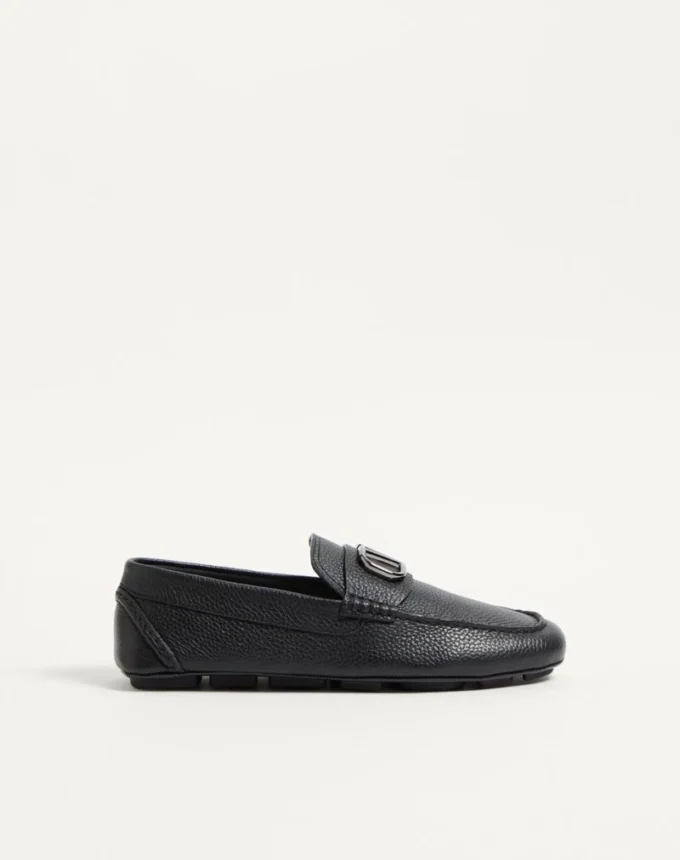 Vlogo Signature Driving-Schuh aus genarbtem Kalbsleder