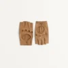 Vlogo Signature Fingerlose Handschuhe aus Nappaleder