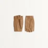 Vlogo Signature Fingerlose Handschuhe aus Nappaleder