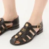 Vlogo Signature Fischer-Sandalen aus Kalbsleder 20 mm Vlogo Signature Fischer-Sandalen aus Kalbsleder 20 mm
