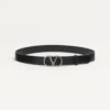 Vlogo Signature Gürtel aus glänzendem Kalbsleder 30 mm Vlogo Signature Gürtel aus glänzendem Kalbsleder 30 mm