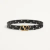 VLogo Signature Gürtel aus glänzendem Kalbsleder 30 mm VLogo Signature Gürtel aus glänzendem Kalbsleder 30 mm