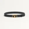 Vlogo Signature Gürtel aus glänzendem Kalbsleder 30 mm Vlogo Signature Gürtel aus glänzendem Kalbsleder 30 mm