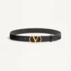 Vlogo Signature Gürtel aus glänzendem Kalbsleder 30 mm Vlogo Signature Gürtel aus glänzendem Kalbsleder 30 mm