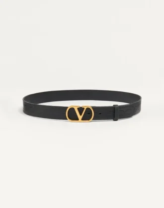 VLogo Signature Gürtel aus Kalbsleder 30 mm