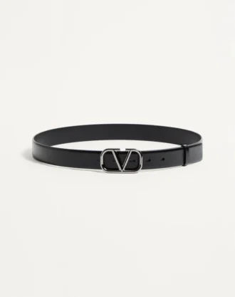 VLogo Signature Gürtel aus Kalbsleder 30 mm
