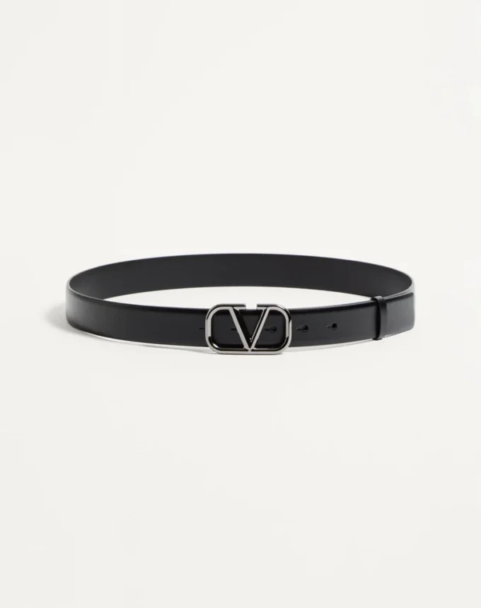 VLogo Signature Gürtel aus Kalbsleder 30 mm